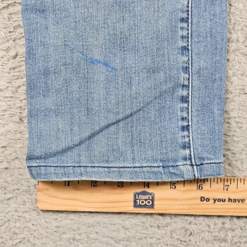 Fidelity Jeans Mens 38 Blue Stretch Denim Torino Texan Slim Fit M5090 Ink Stain